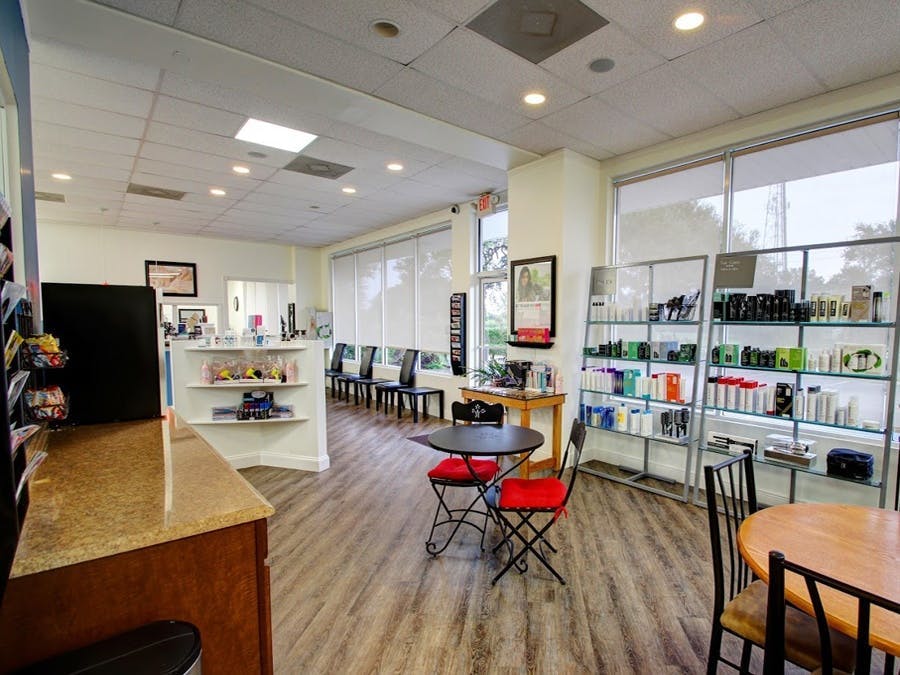 Complimentary snack counter